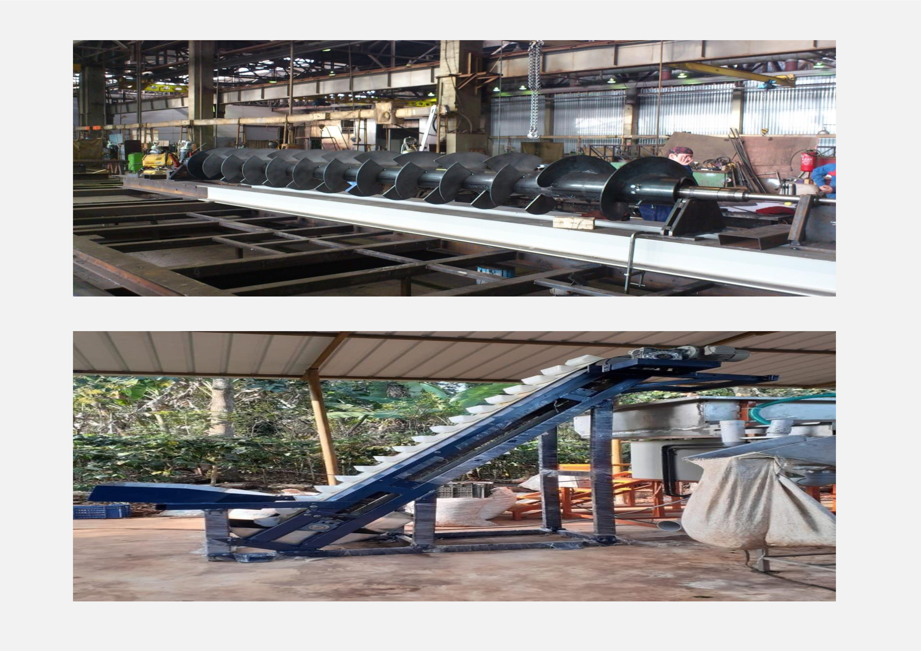Screw Conveyor and Bucket Elevator at Gimatex  Industries Pvt Ltd, Hinganghat